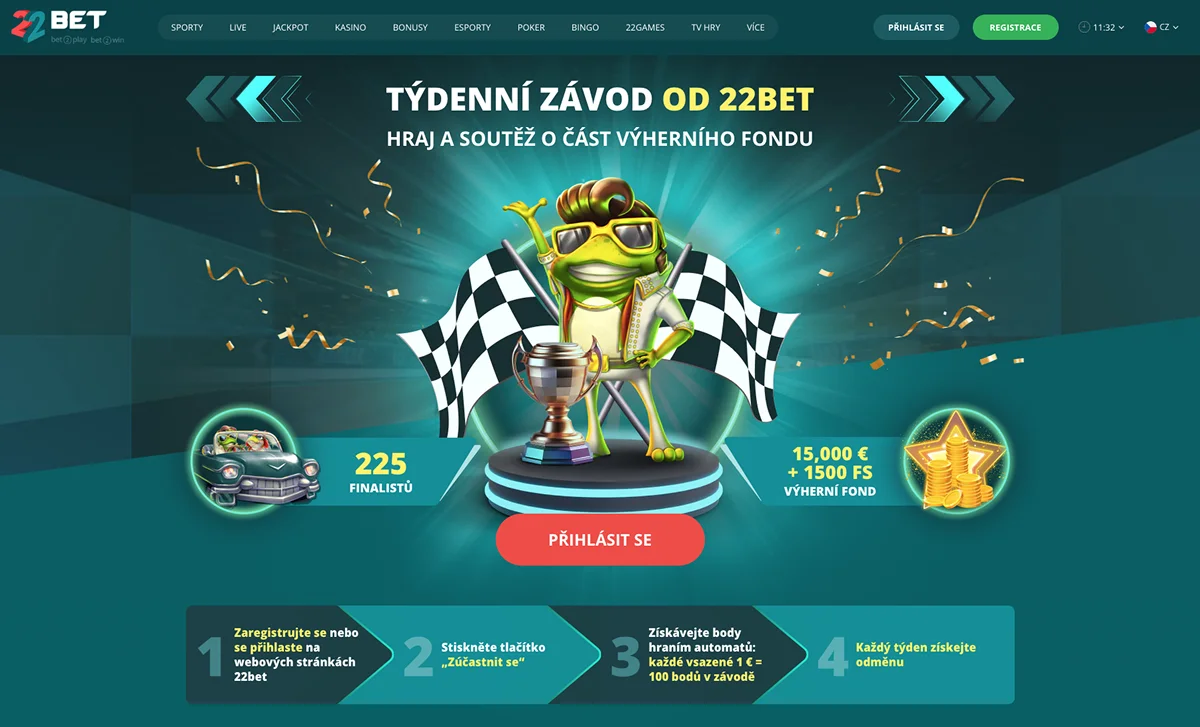 22Bet Sázky