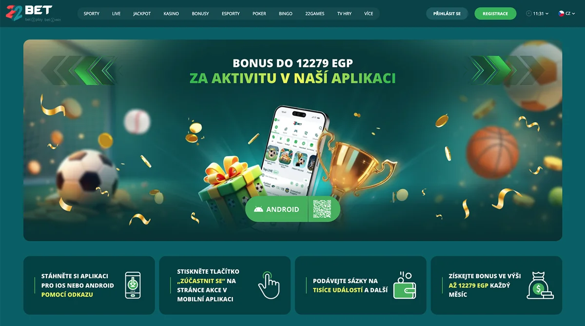 22Bet Stáhnout